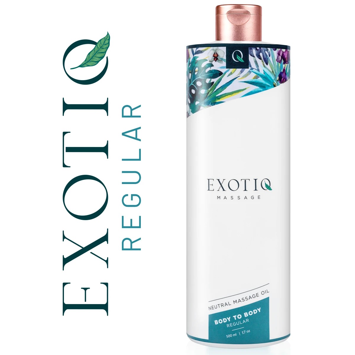 EXOTIQ Regular Natural Massage Öl (Body To Body) 500 ml - vergleichen und günstig kaufen